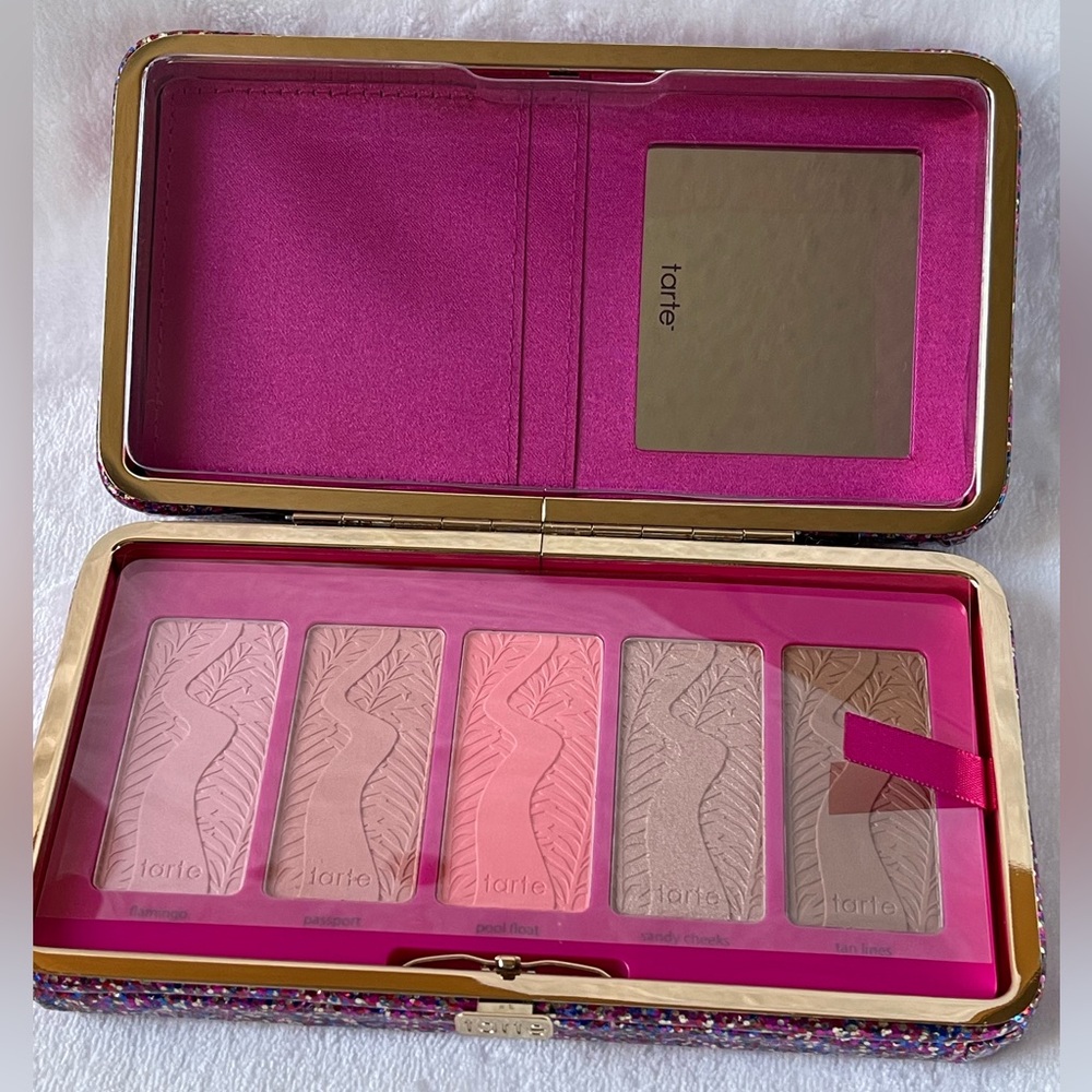 TARTE Life of the Party Clay Blush Palette and Clutch